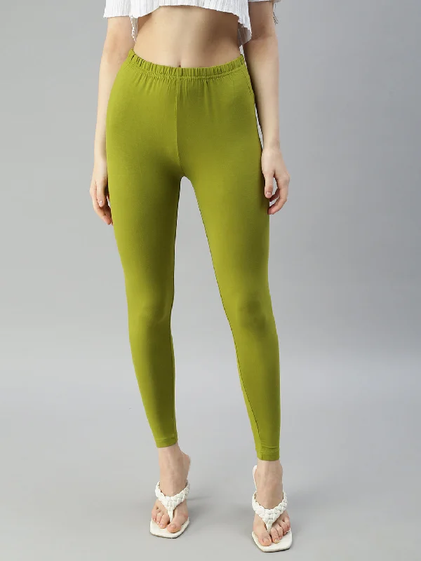 Ankle Leggings-Fern