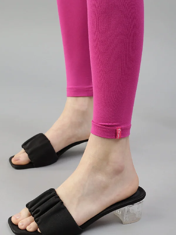 Ankle Leggings-Fushia