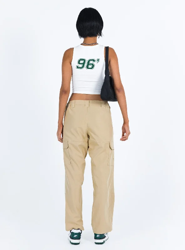 Aysa Cargo Pants Khaki