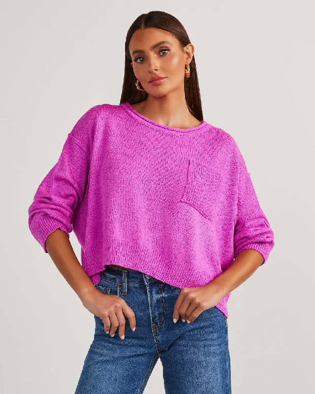 Back To Basics Knit Pullover Sweater