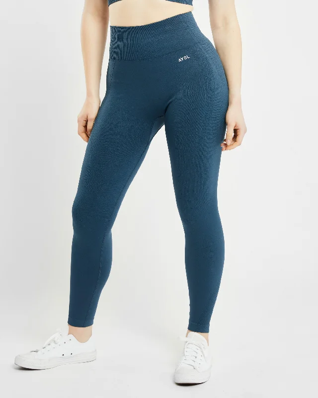 Balance V2 Seamless Leggings - Marine Blue