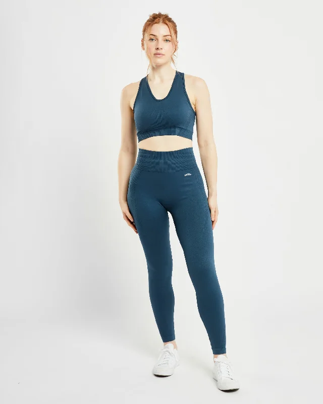 Balance V2 Seamless Leggings - Marine Blue