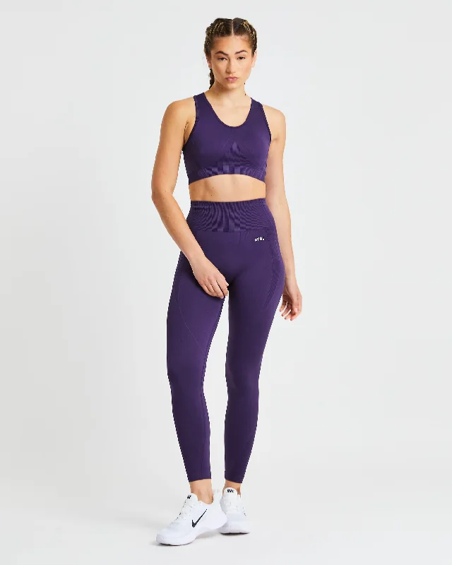 Balance V2 Seamless Leggings - Mulberry Purple