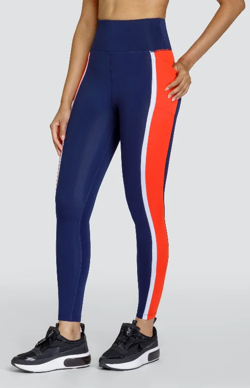 Banks 25"" Leggings - Navy Blue