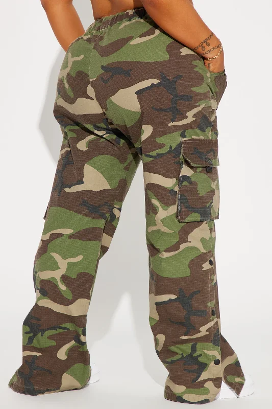 Big Moves Camo Cargo Pant - Olive/combo