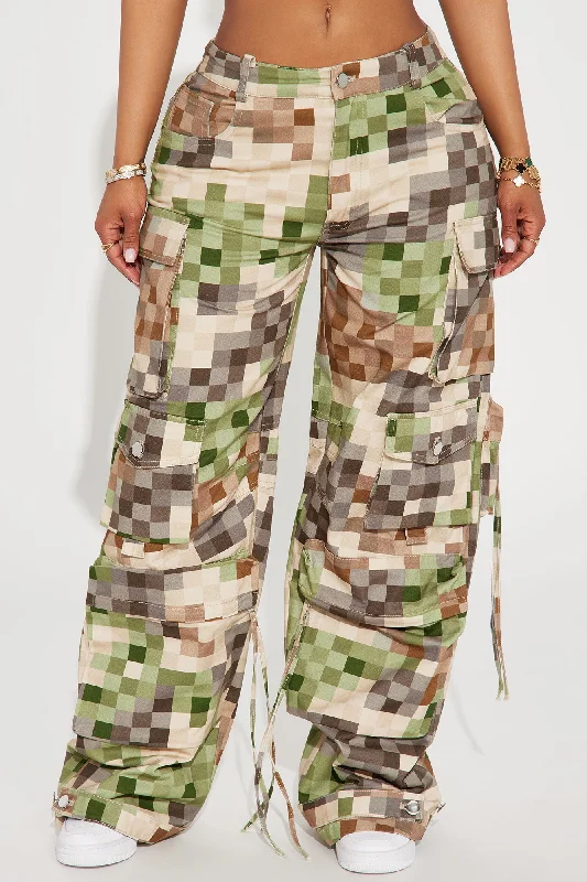 Blurry Vision Cargo Pant - Multi Color