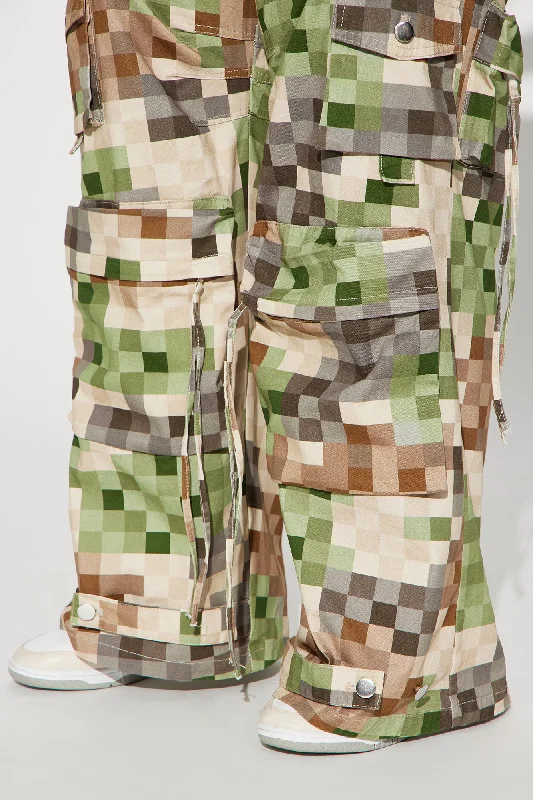 Blurry Vision Cargo Pant - Multi Color