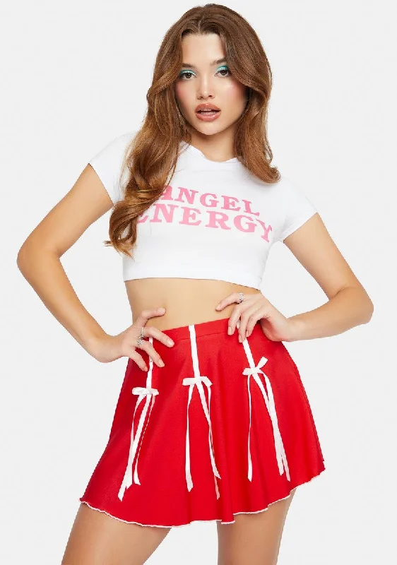 Bow Down To Me Skater Skirt