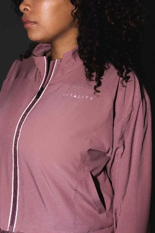 Vitality Breeze Windbreaker - Rose