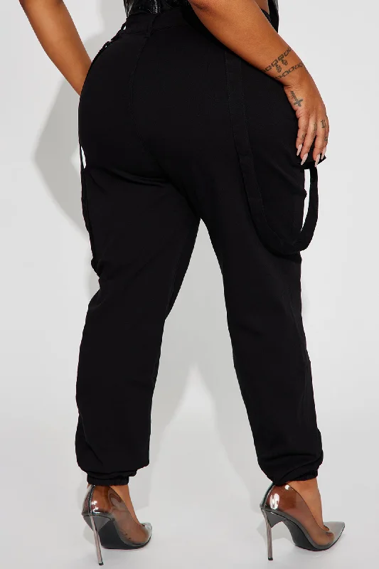 California Cruising Cargo Joggers - Black