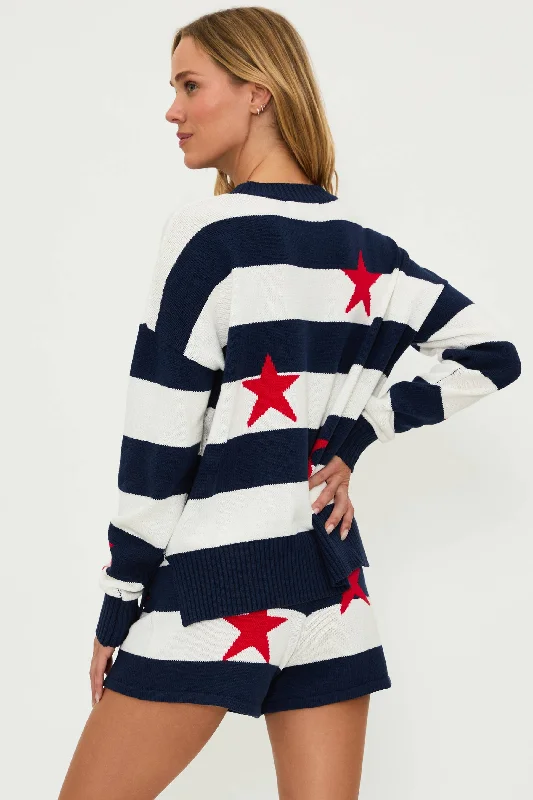 Callie Sweater Liberty Stars