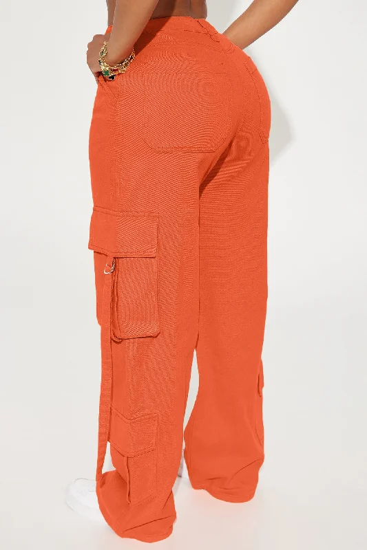 Can't Be Tamed Cargo Pant - Orange