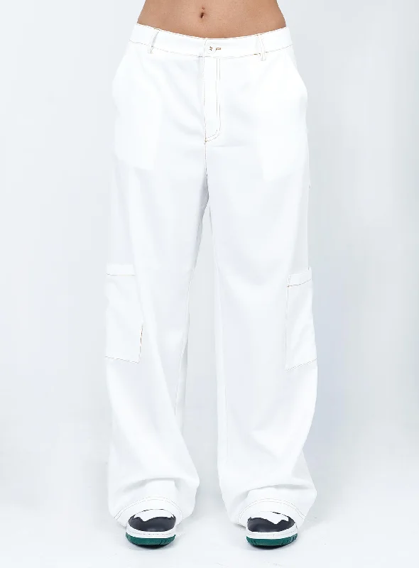 Charlize Pants White