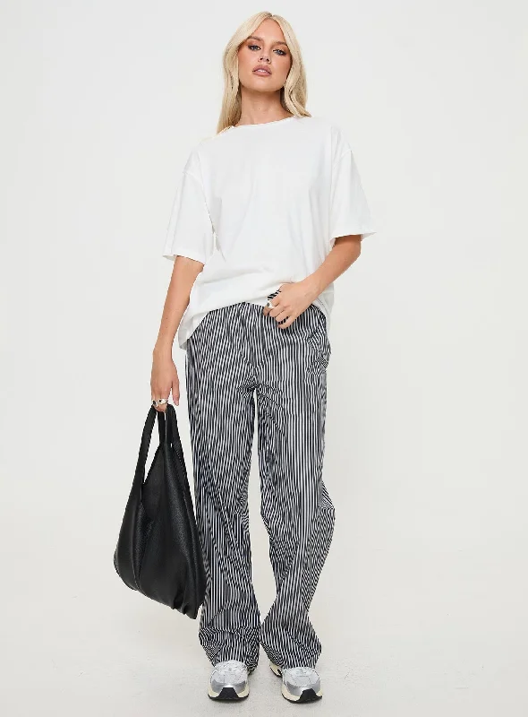 Cobain Pants Onyx Stripe