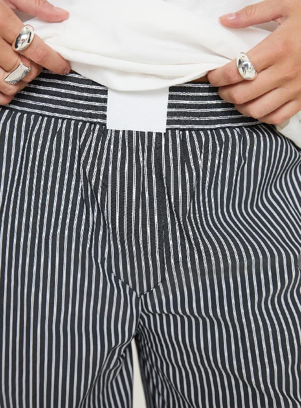 Cobain Pants Onyx Stripe