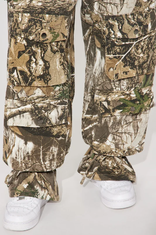 Come Find Me Camo Cargo Pant - Olive/combo