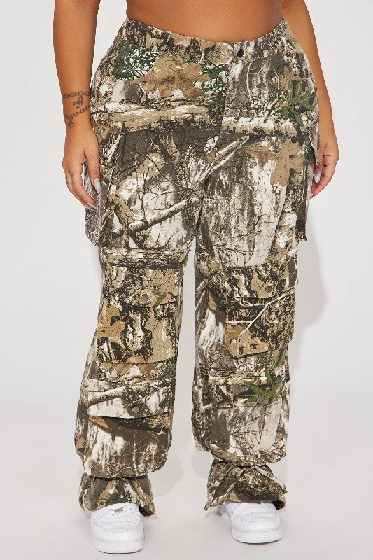 Come Find Me Camo Cargo Pant - Olive/combo