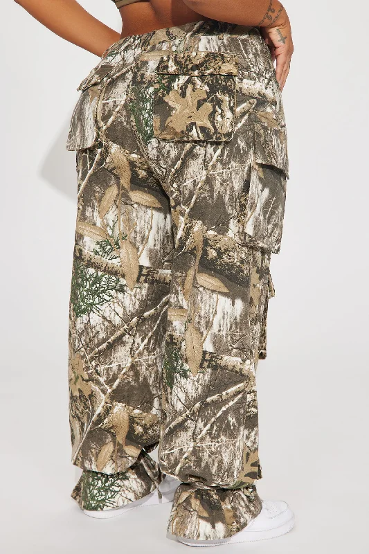 Come Find Me Camo Cargo Pant - Olive/combo