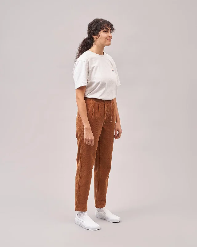 Compass Recycled Corduroy Pants - Coconut