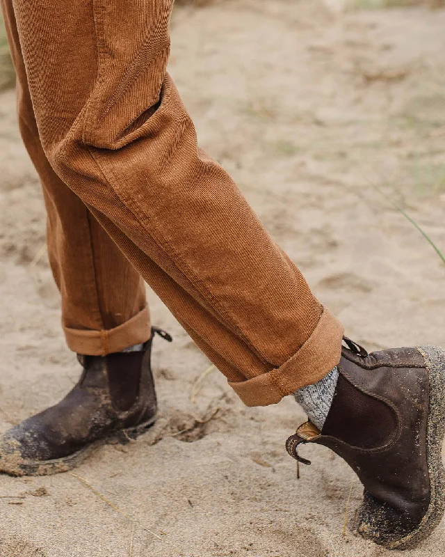 Compass Recycled Corduroy Pants - Coconut