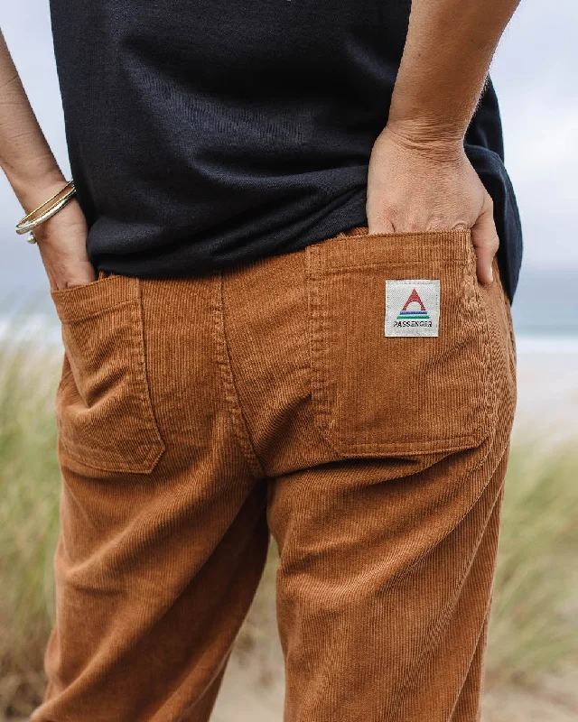 Compass Recycled Corduroy Pants - Coconut