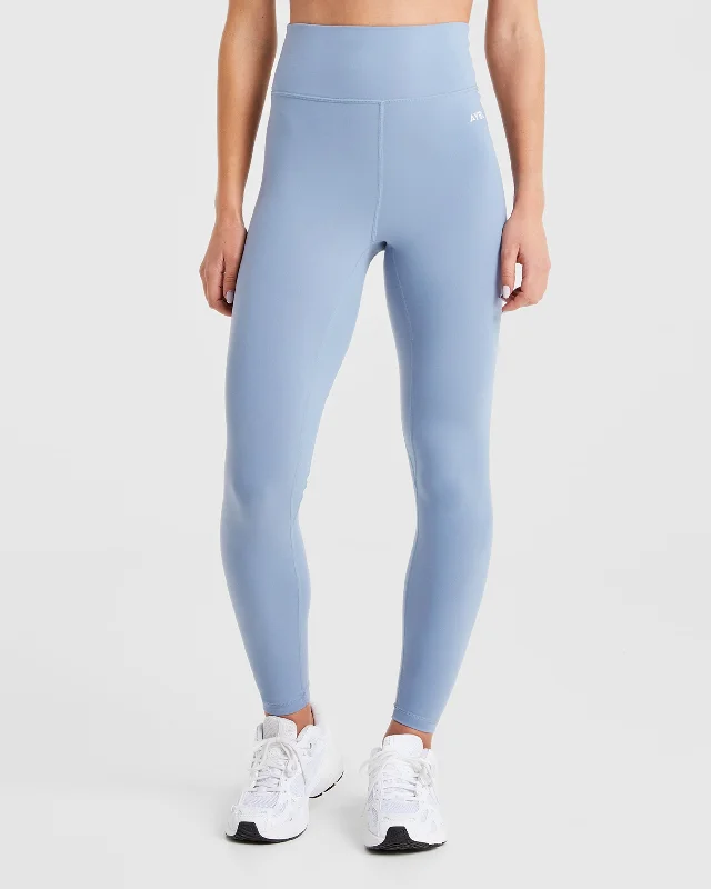 Core Leggings - Steel Blue