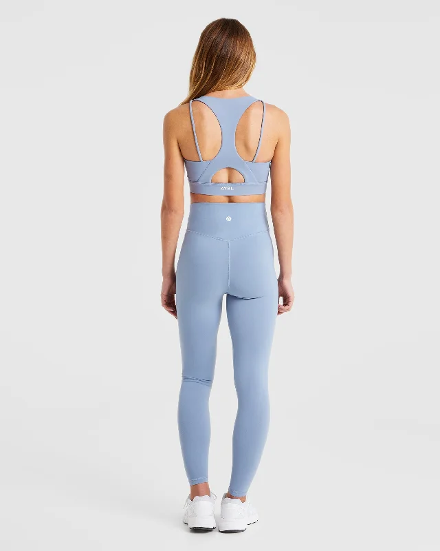 Core Leggings - Steel Blue