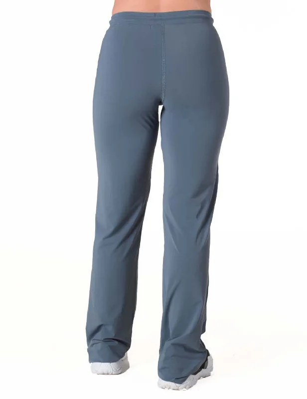 Cowgirl Tuff Womens Breathe Steel Gray Nylon Lounge Pants