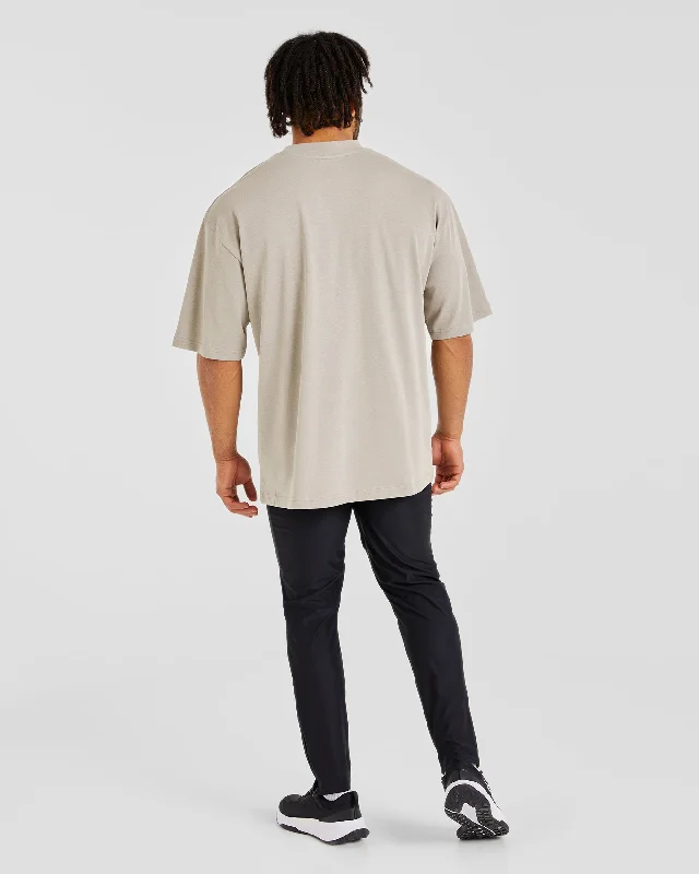 Craft Oversized T Shirt - Fog