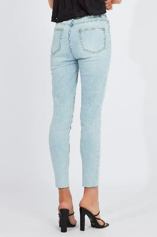 Denim Skinny Jean High Rise