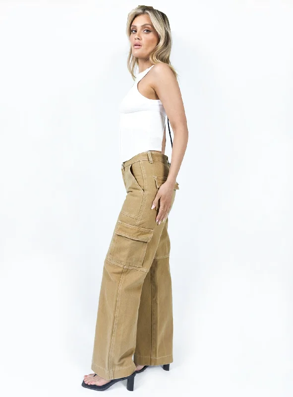 Dust Dancing Cargo Pant Camel