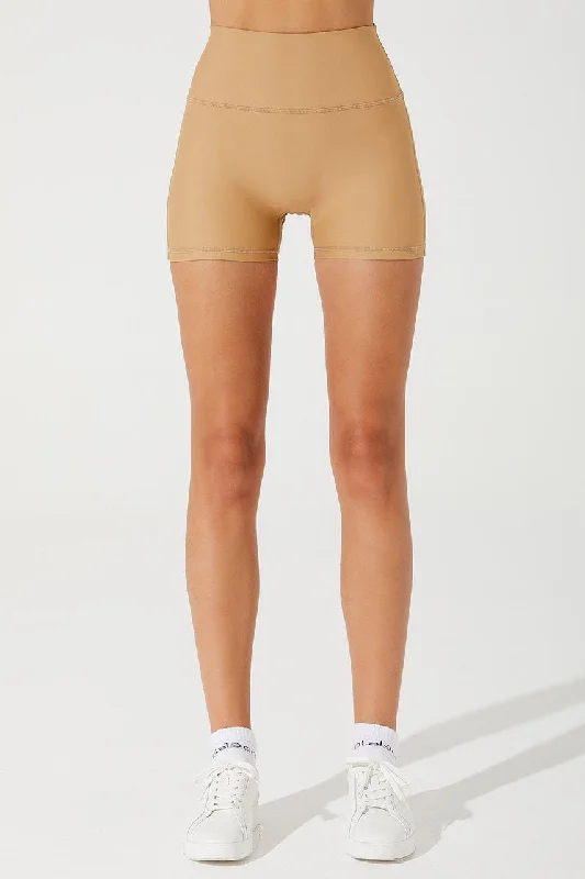 Elvi Biker Short - Cappuccino