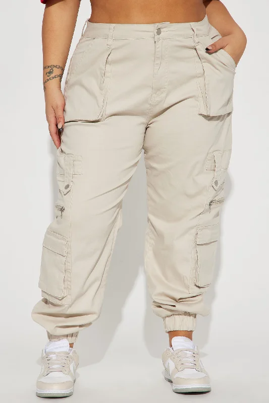 Exotica Cargo Jogger - Ivory