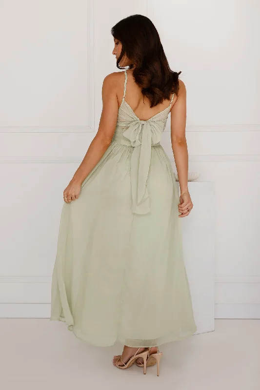 Finding Forever Maxi Dress Sage