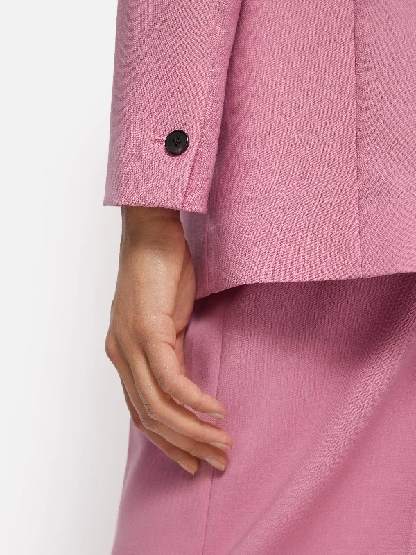 Fluid Twill Knox Jacket | Pink