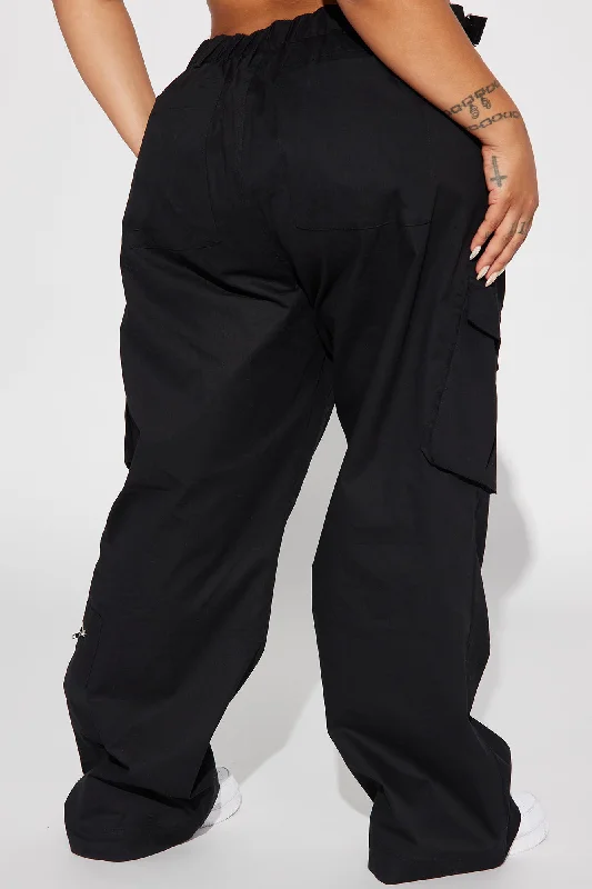 Flying High Cargo Pant - Black