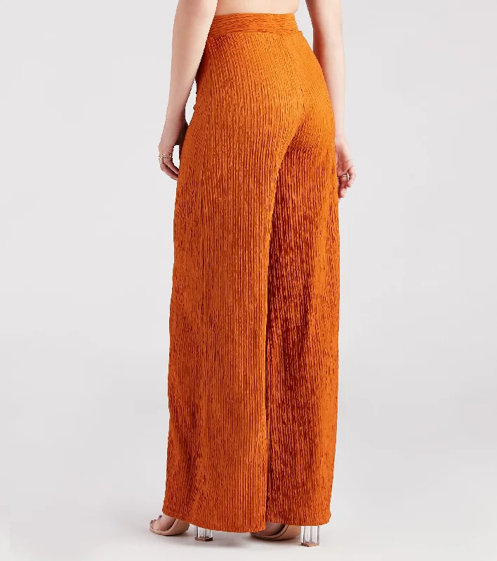 Go With The Flow High-Rise Wide-Leg Pants