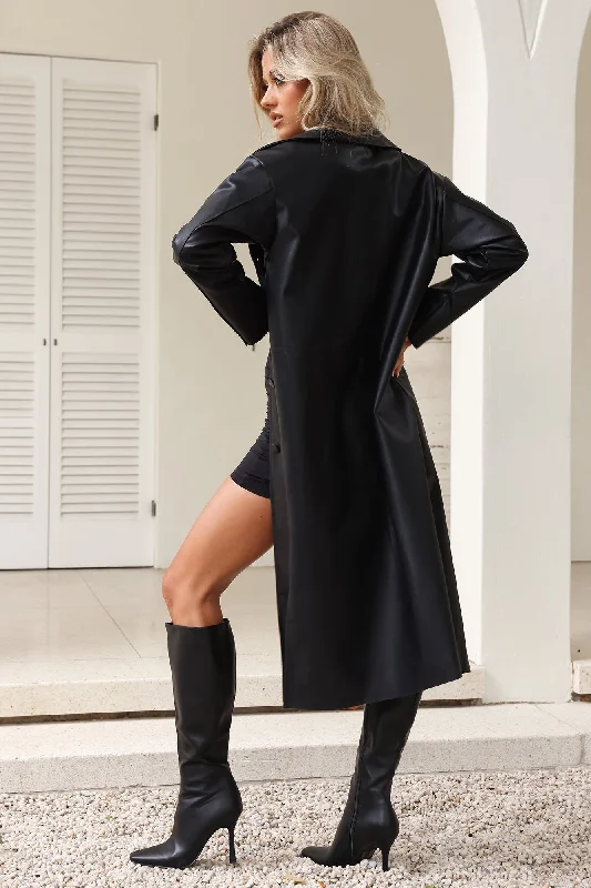 Haven Trench Coat Black