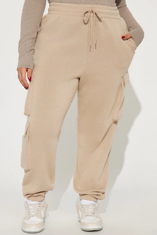 Hazel Cargo Lounge Jogger - Khaki