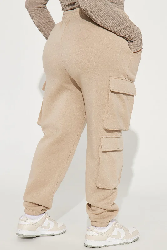 Hazel Cargo Lounge Jogger - Khaki