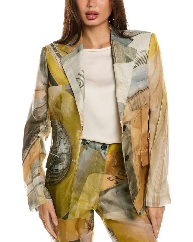 Helmut Lang Classic Silk Blazer