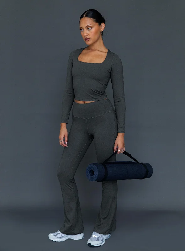 Integrity Activewear Yoga Pants Grey