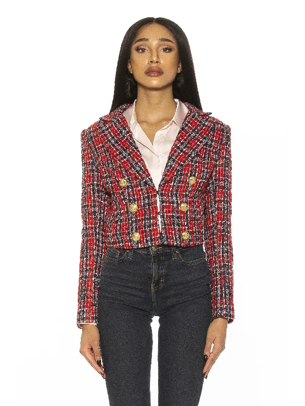 US 14 (L) / red plaid