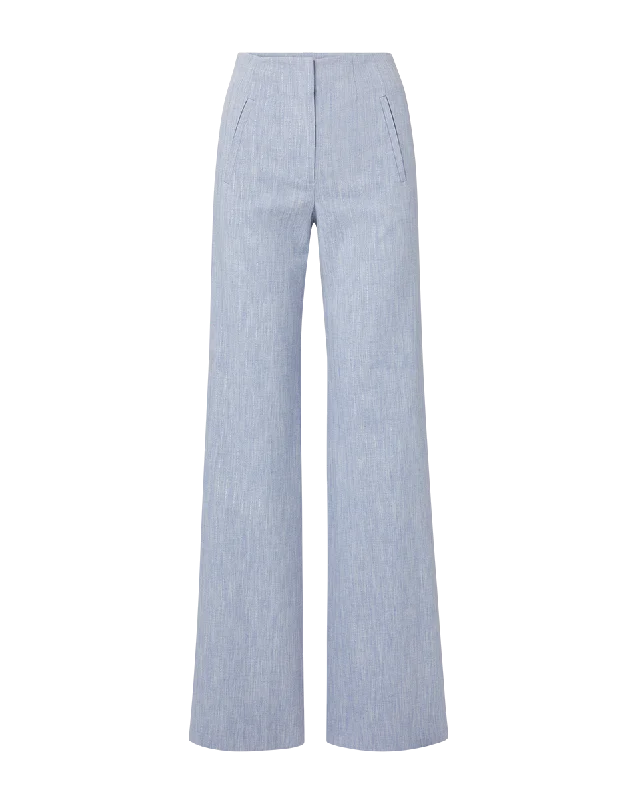 Jude Metallic Pinstripe Pant