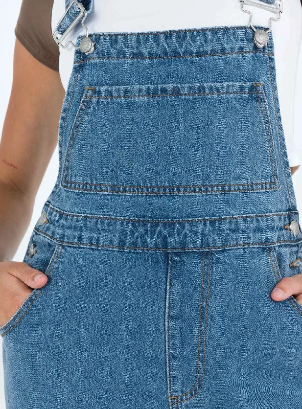 Kacey Long Overalls Denim