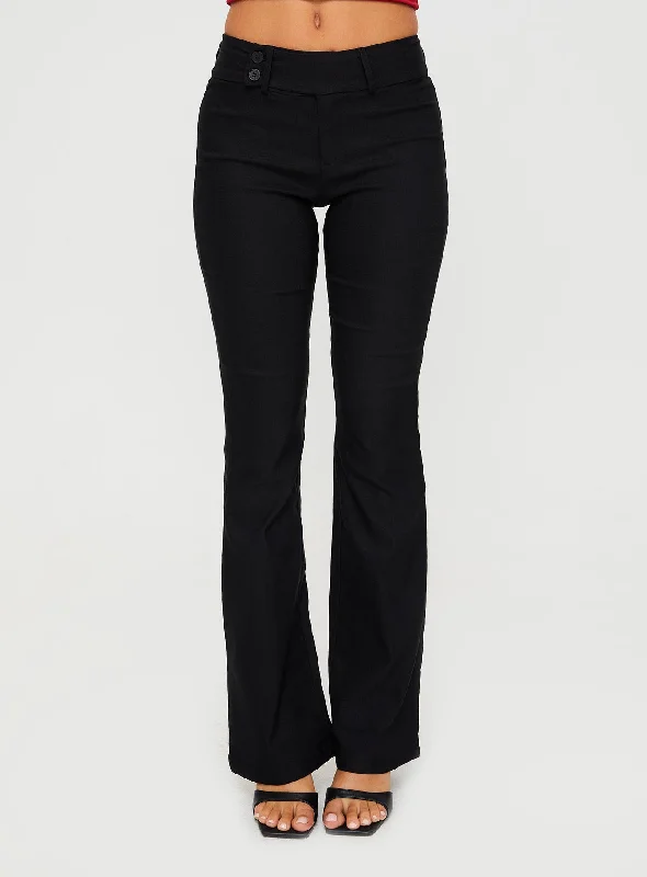 Kinkirk Flared Pants Black