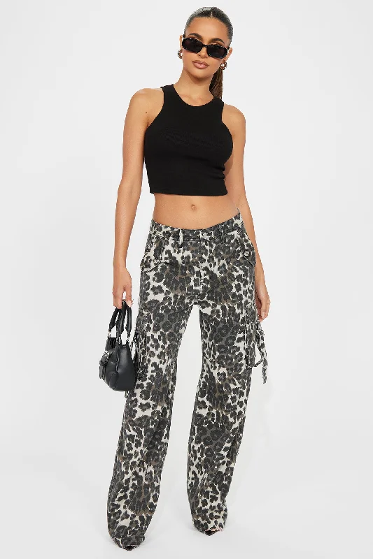 Not Your Wifey Cargo Pant - Black/combo