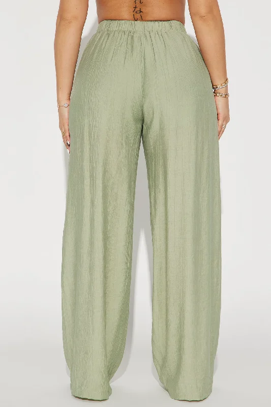 On Tropic Time Wide Leg Pant - Sage