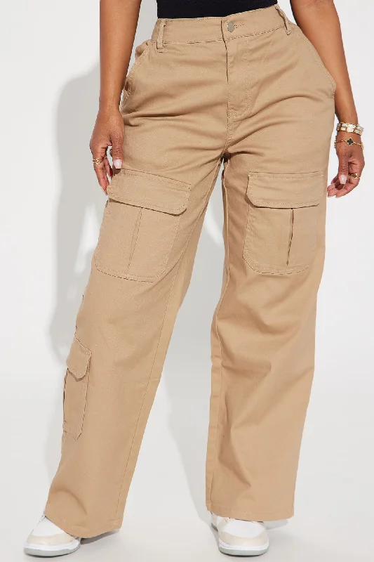 Out Of My Lane Cargo Pant - Khaki