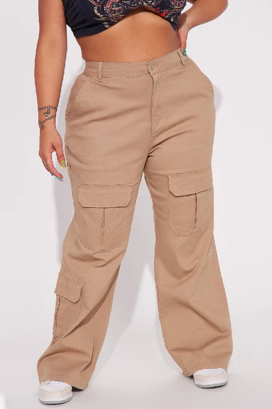 Out Of My Lane Cargo Pant - Khaki